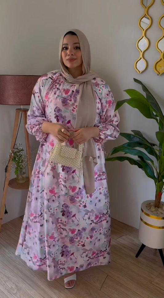 فستان ستان ورود